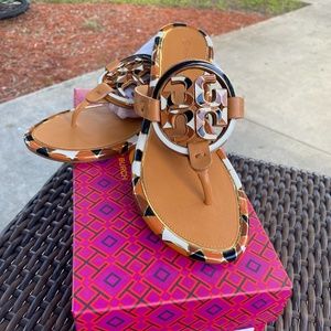 Tory Burch Miller sandal Elba Camello